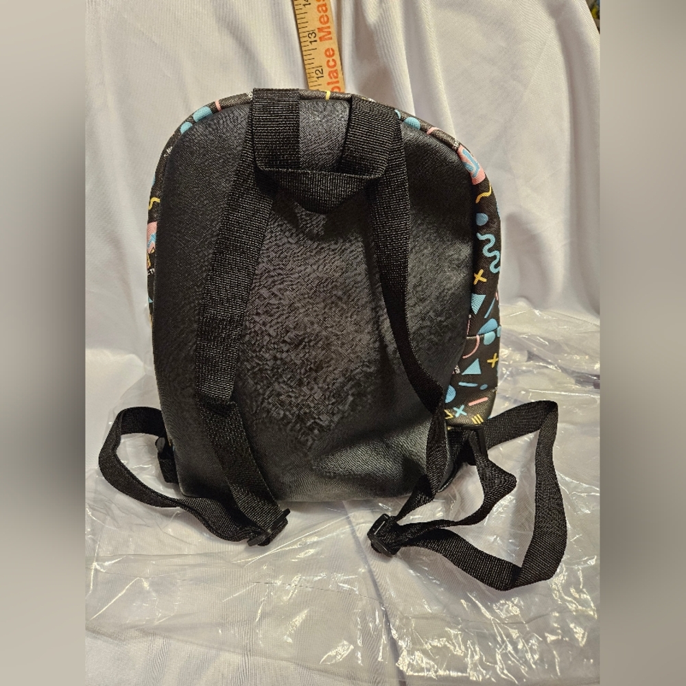 BRAND NEW MTV BACKPACK PURSE Bag Fun Multi-Color Adjustable Small Tote M… - Picture 3 of 4